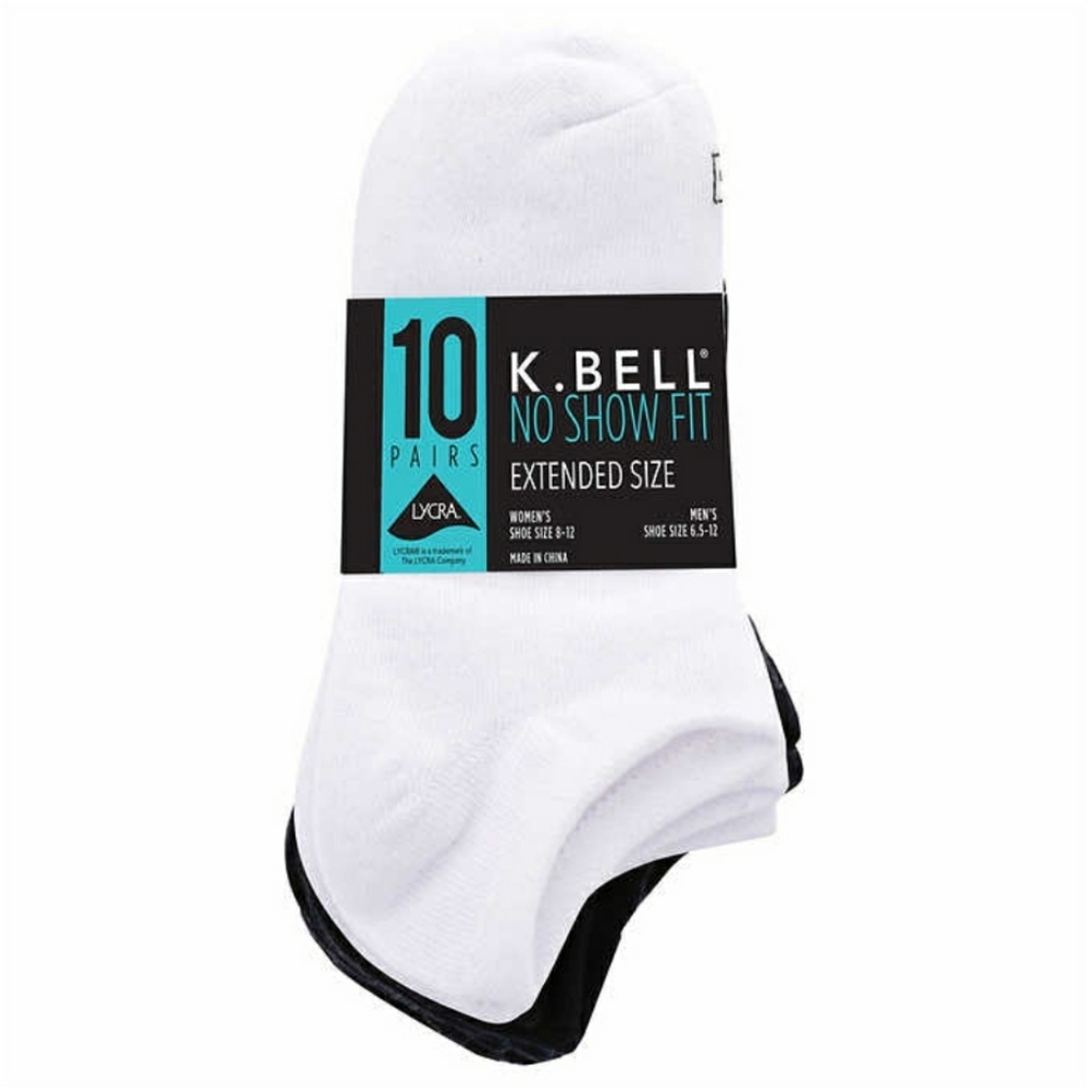 K.bell ladies no show socks 20pair